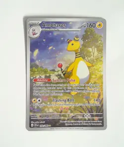 2026 Pokemon CRI EN-Chaos Rising #090/086 Ampharos Illustration Rare IR - Image 1
