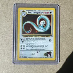 Erika's Dragonair HOLO #4/132 Gym Heroes-VINTAGE 2000 Pokemon - Image 1