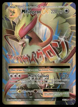Pokemon Cards M Pidgeot EX 105/108 Evolutions Ultra Rare NM - Image 1