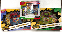 Pokemon TCG Ascended Heroes 2 EX Box Bundle + First Partner Series 1 Sealed Lot - Image 1