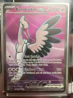 Bombirdier ex 234/182 Paradox Rift Full Art Ultra Rare Holo Pokemon TCG MINT - Image 1