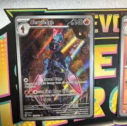 Pokemon TCG Ceruledge 197/191 Sv08 Surging Sparks Illustration Rare Holo 140 HP - Image 2