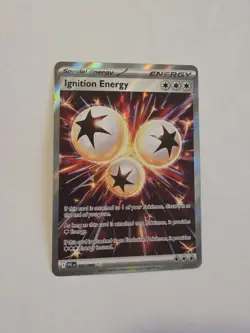 Pokemon Ignition Energy 124/094 ME02 Phantasmal Flames Ultra Rare Holo Eng NM - Image 1