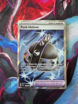 Pokemon - Punk Helmet - 121/094 - ME Phantasmal Flames - Full Art Trainer - Image 1