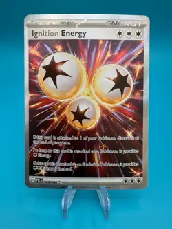 Pokemon TCG Ignition Energy 124/094 | Phantasmal Flames | NM | Ultra Rare - Image 1