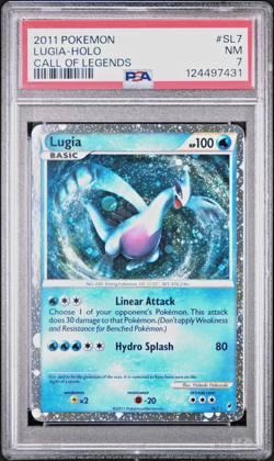 LUGIA Call of Legends Rare #SL7 PSA 7 Pokemon *SWIRL* - Image 1