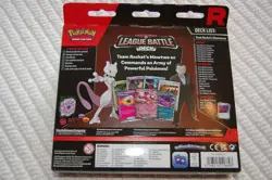 Pokemon TCG Team Rocket's Mewtwo ex League Battle Deck Sealed New - Image 2