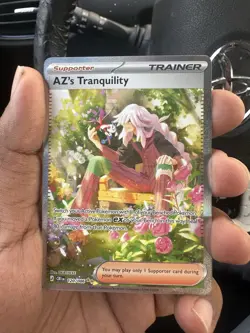 Chaos Rising AZ's Tranquility 120/086 Special Illustration Rare (SIR) - Image 1