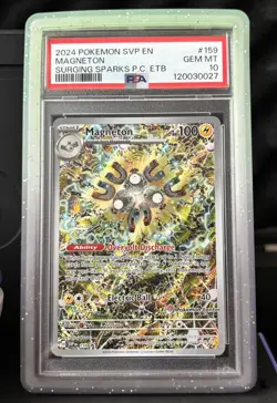 Magneton SVP 159 Pokemon Center Stamp - PSA 10 - Clean Slab🔥 - Image 3