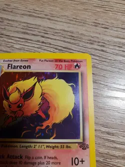 Flareon 3/64 Holo Rare WoTC Jungle Pokemon 1999 Wizards Of The Coast TCG - Image 3
