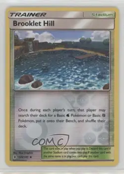 Brooklet Hill Reverse Foil Pokemon Sun & Moon Guardians Rising #120 - Image 1