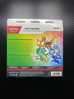 Pokemon TCG First Partner Illustration Collection Series 1 Promo Booster Box - Image 2
