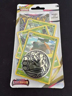 POKEMON - Sword & Shield Lost Origin - Torterra 1 Pack Checklane Blister NEW - Image 1
