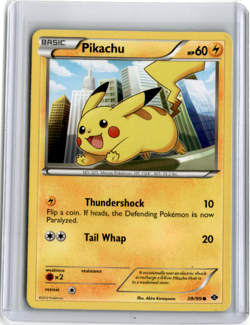 Pikachu - 39/99 - Pokemon Next Destinies Common LP Lightly Played - Image 1