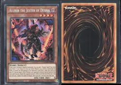 ALUBER THE JESTER OF DESPIA DAMA-EN006 DAWN OF MAJESTY YU-GI-OH 1ST EDITION NM/M - Image 1