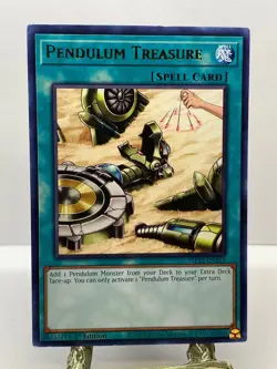 Pendulum Treasure MP22-EN165 Rare 2022 Tin of the Pharaoh's Gods Yu-Gi-Oh HOLO - Image 1