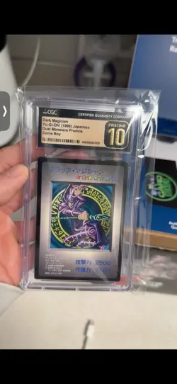 Yu-Gi-Oh! Dark Magician (CGC Pristine 10) *Population 1* 98’ JP GB Promo • GRAIL - Image 1