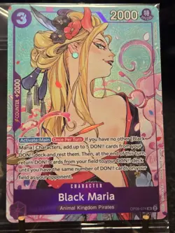 Black Maria OP08-074 Illustration Box Vol. 2 Promo - Image 1