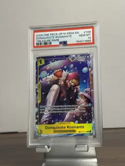 2026 ONE PIECE THE AZURE SEA'S SEVEN TREASURE RARE DONQUIXOTE ROSINANTE PSA 10 - Image 1