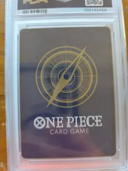 Gol. D. Roger OP13-064 One Piece TCG Carrying On His Will English Foil NM PSA 10 - Image 2