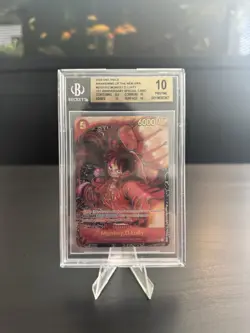 2023 One Piece Monkey.D.Luffy 1st Anniversary Special #ST01-012 BGS 10 Pristine - Image 1