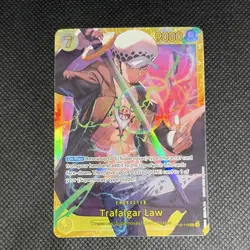 SEC Trafalgar Law OP10-119 Holo Foil One Piece TCG English, Near Mint - Image 3