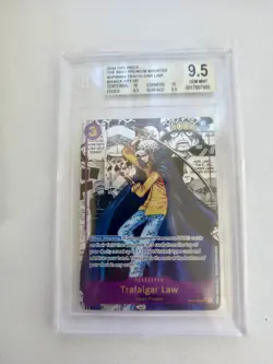 One Piece PRB-01 God Pack Manga BGS 10, 9.5 Super Rare - Image 4