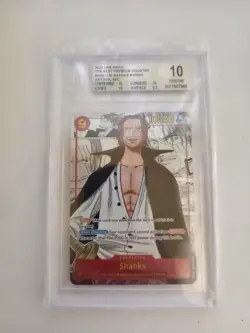 One Piece PRB-01 God Pack Manga BGS 10, 9.5 Super Rare - Image 5
