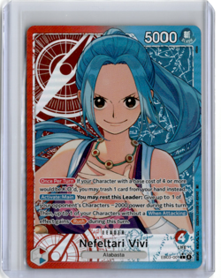 One Piece EB03-001 Nefeltari Vivi (L) Leader Alt Art Heroines Edition Alternate - Image 1