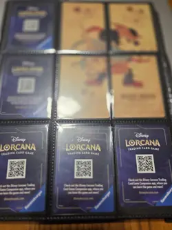 Disney Lorcana The First Chapter Complete Master Set Regular & Cold Foil Lot - Image 2