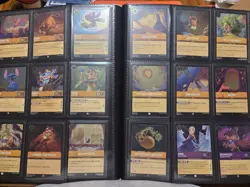 Disney Lorcana The First Chapter Complete Master Set Regular & Cold Foil Lot - Image 4