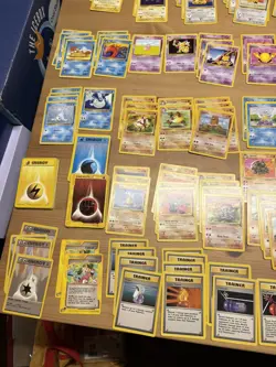 Vintage Pokemon Card Lot WOTC Sets 260+ cards - Image 2