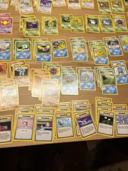 Vintage Pokemon Card Lot WOTC Sets 260+ cards - Image 5