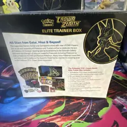 Pokemon TCG Crown Zenith Elite Trainer Box English 2023 45 Cards - Image 3