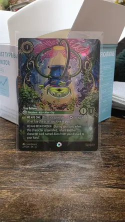 Alien - True Believer 229/204 Enchanted Wilds Unknown Disney Lorcana Card Englis - Image 1