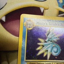 Pokemon Card - Misty's Seadra (Prerelease) WoTC Promo 009/132 Holo Promo - Image 4