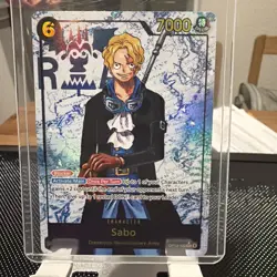 Op13-120 Sec Alt Sabo One Piece Card Game NM+ Foil English - Image 1
