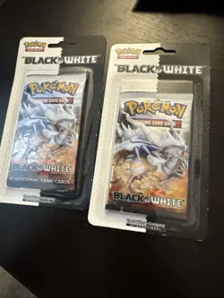 Pokemon Black and White Card Game Booster Pack -sealed, blister- 2011 - 2 packs - Image 1