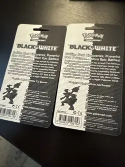 Pokemon Black and White Card Game Booster Pack -sealed, blister- 2011 - 2 packs - Image 2
