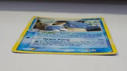 Blastoise Holo 14/100 Crystal Guardians Pokemon Card LP - Image 4