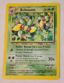 Bellossom Holo 3/111 Pokemon Card NM - Image 1