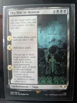 The War in Heaven 89 40K MTG SealedinSleeve - Image 1
