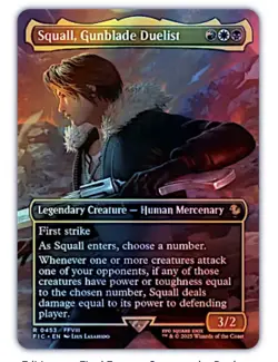 MTG | Squall, Gunblade Duelist ✨FOIL✨ [FINAL FANTASY Scene] - Image 1
