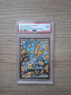 Gholdengo ex - 164/131 - Pokemon Prismatic Evolutions Special Illustration PSA 9 - Image 1
