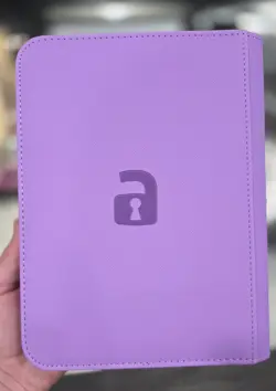 Vault X 4 Pockets Zippered Pokemon TCG Card Binder Album Gengar Purple - Image 2