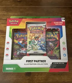 Pokemon TCG First Partner Illustration Collection Series 1 SEALED - Image 1