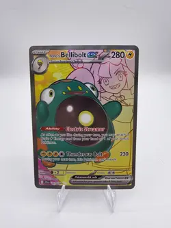 Pokemon TCG Iono's Bellibolt EX Ultra Rare- Journey Together, Near Mint - Image 1