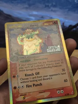 Pokemon Ludicolo Crystal Guardians 6/100 Stamped Reverse Holo Lightly Played - Image 3
