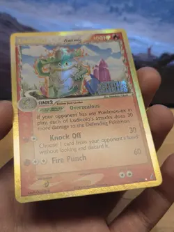 Pokemon Ludicolo Crystal Guardians 6/100 Stamped Reverse Holo Lightly Played - Image 4