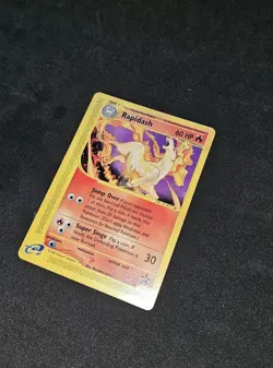 Pokemon TCG Rapidash Pokemon Center NY 51/53 Wotc Promo 60 HP Stage 1 Regular - Image 1
